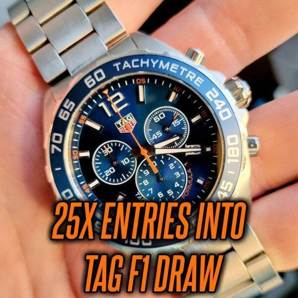 TAG HEUER F1 25X ENTRIES 5