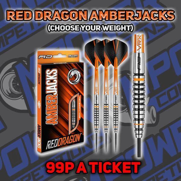 RED DRAGON AmberJacks (99 TICKETS!)