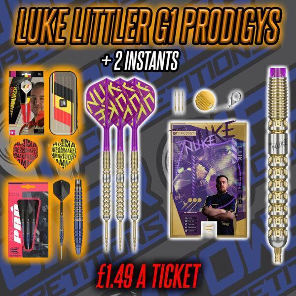 Luke Littler G1 Prodigys + 2 Instants