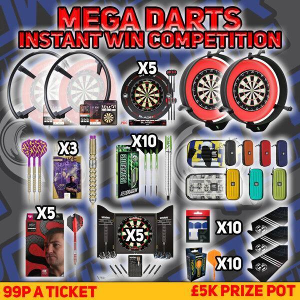 MEGA DARTS INSTANT WIN COMPETITION