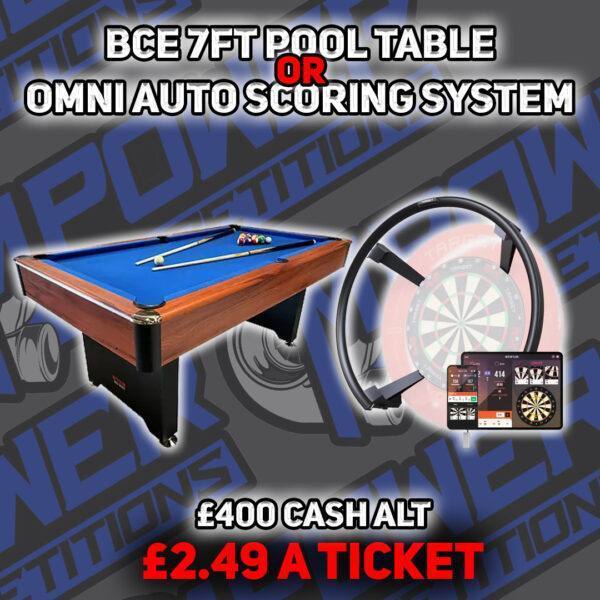BCE Pool Table OR OMNI