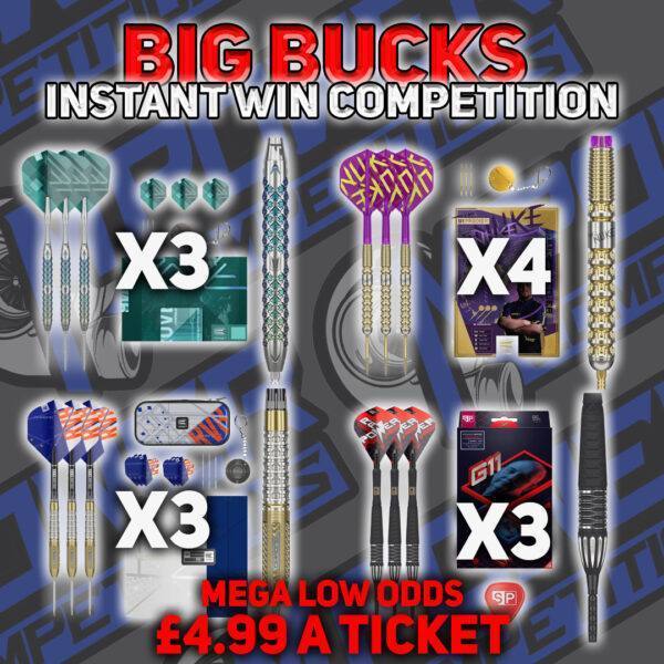 Big Bucks Darts Instant Win Competition
