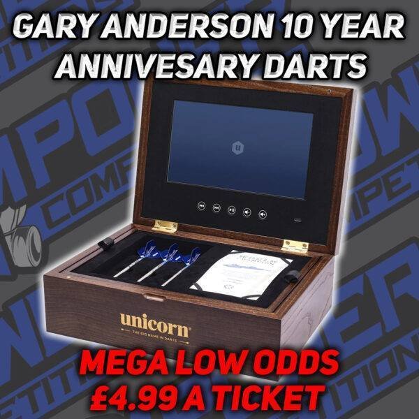 GA 10 Year Anniversary Darts ( Early draw on sell out)