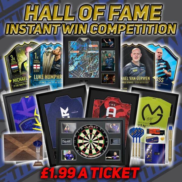Hall Of Fame Memorabilia Instant Competition