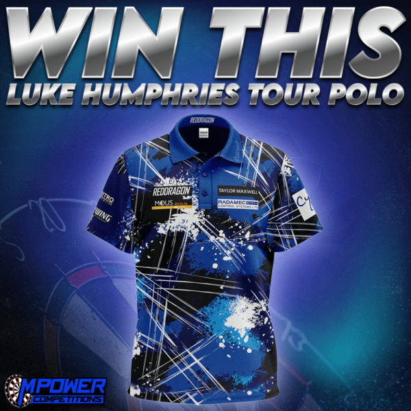 Luke Humphries World Champion Polo (Auto Draw) #2
