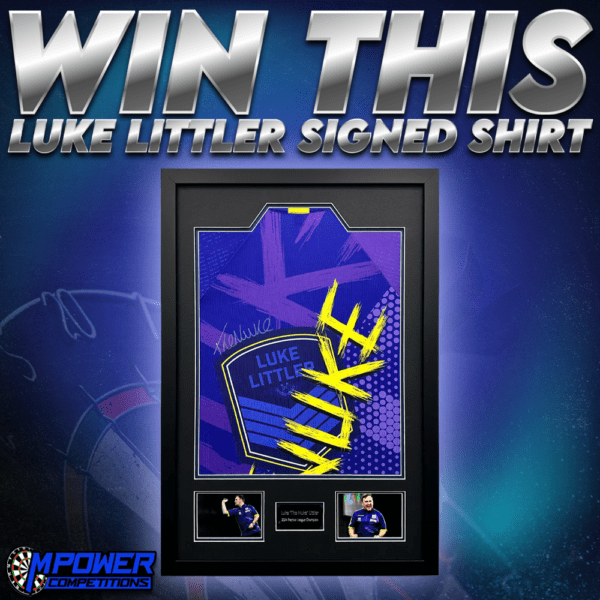 Luke Littler Signed Shirt (LOW ODDS)