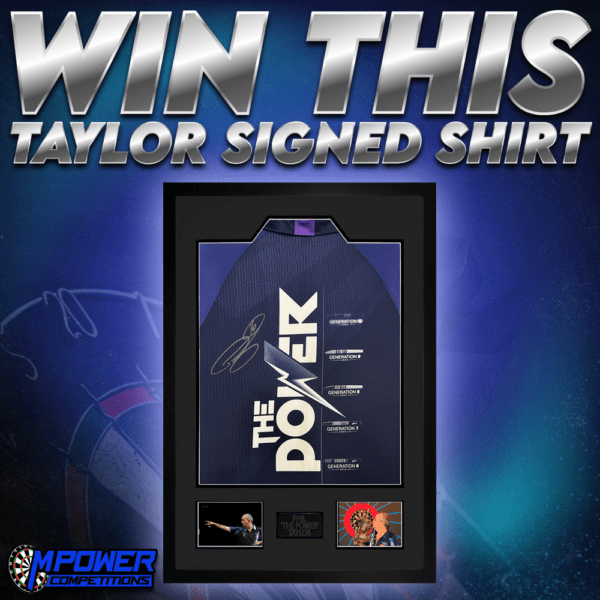 Signed Phil Taylor Shirt (LOW ODDS) #5