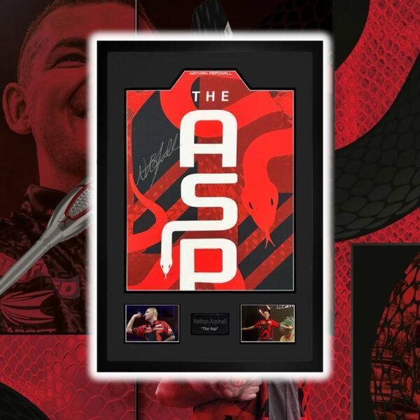 Signed Aspinall Shirt (Framed) #1